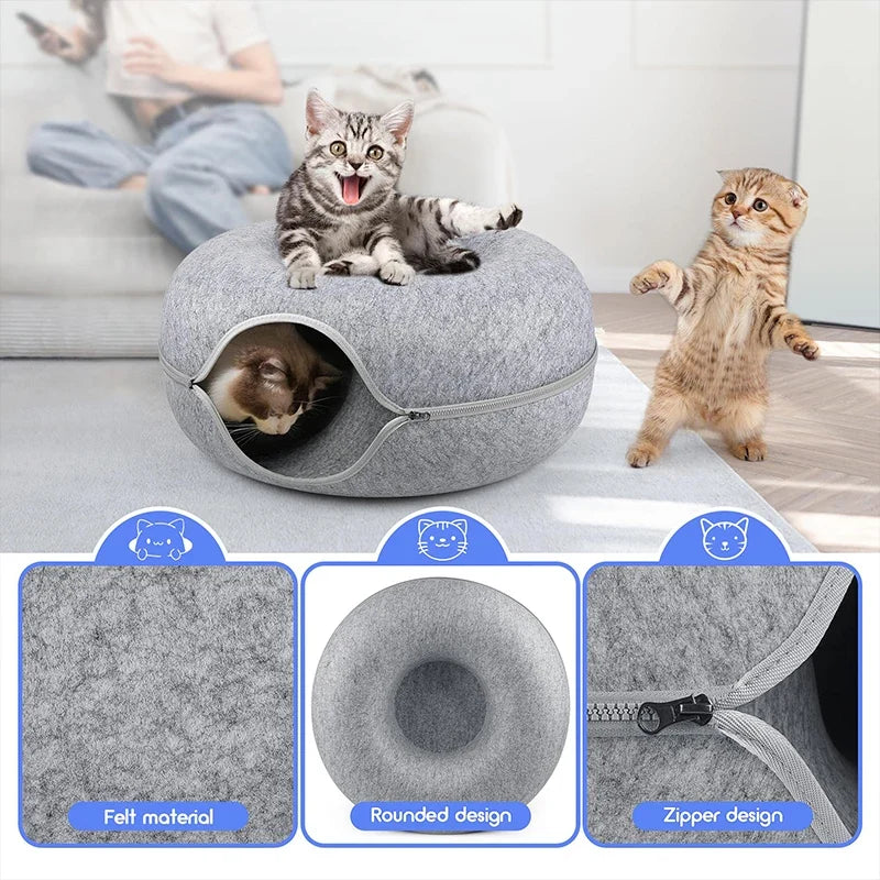 Donut Cat Bed