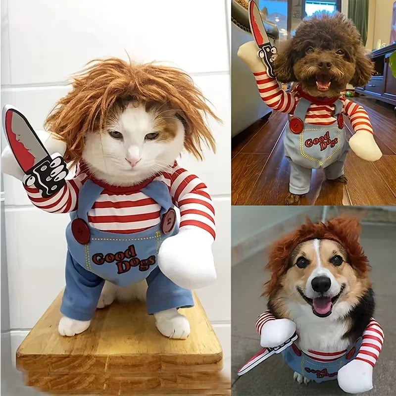 Tiny Terror Walking Dog Costume