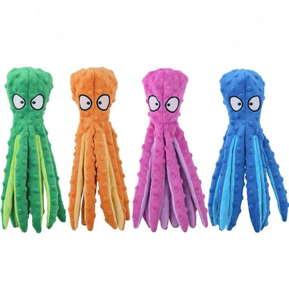 Octopus Plush Pet Toy