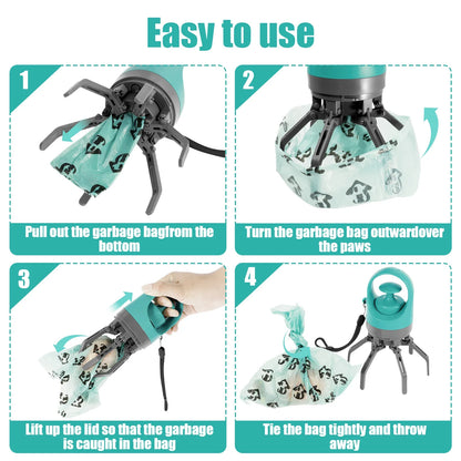 Portable Dog Pooper Scooper Shovel